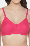 Tweens Single Layered Non Wired Full Coverage T-Shirt Bra - Dark Pink — thumbnail 5